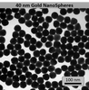 40nm NanoSpheres - NanoHybrids Top Gold Nanoparticles