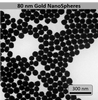 80nm NanoSpheres - NanoHybrids Top Gold Nanoparticles
